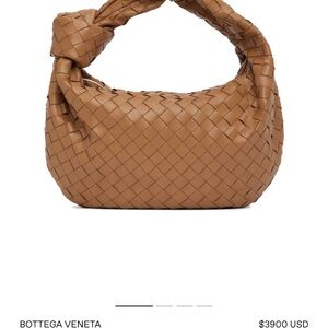 Bottega Veneta Brown Teen Jodie Shoulder Bag
